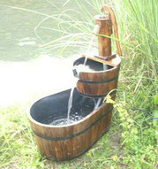 barrel water fountains